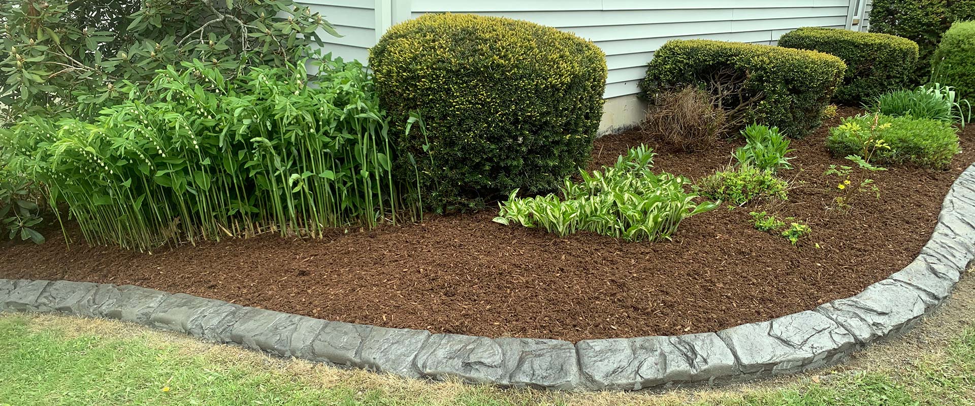 Concrete Landscape Edging - Concrete Landscape Borders Concrete