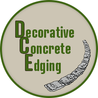 Decorative Concrete Edging